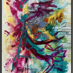 Original abstract painting by Marcy Stone, import placeholder for 1562