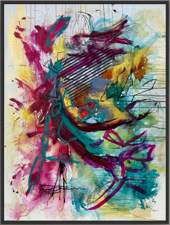 Original abstract painting by Marcy Stone, import placeholder for 1562 Original abstract painting by Marcy Stone, import placeholder for 1562