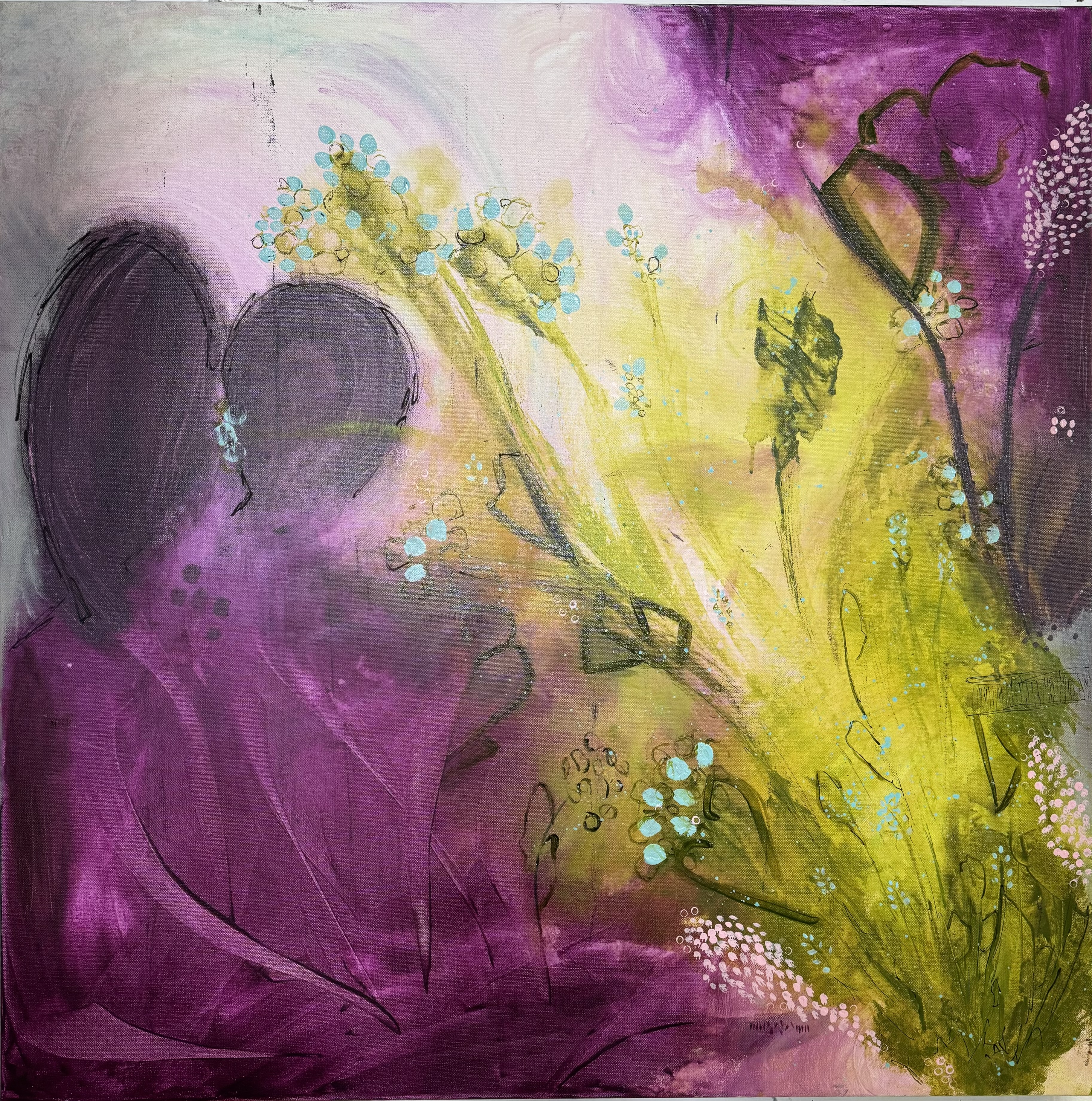 Original abstract painting by Marcy Stone, import placeholder for 1600 Original abstract painting by Marcy Stone, import placeholder for 1600