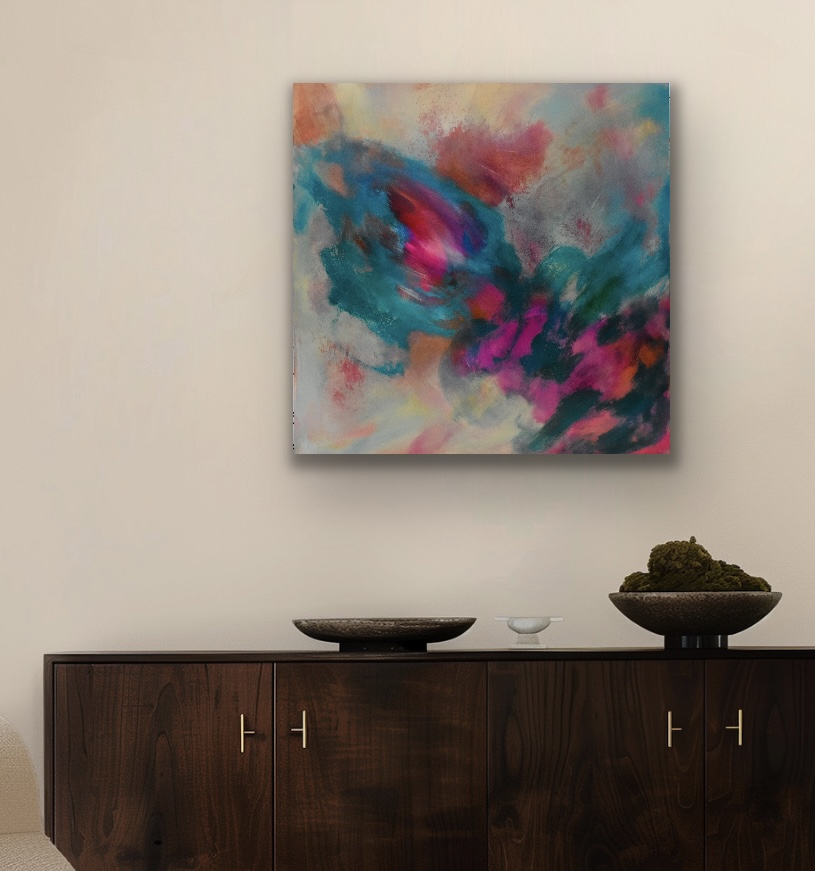 Original abstract painting by Marcy Stone Original abstract painting by Marcy Stone